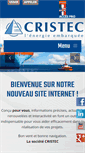 Mobile Screenshot of cristec.fr